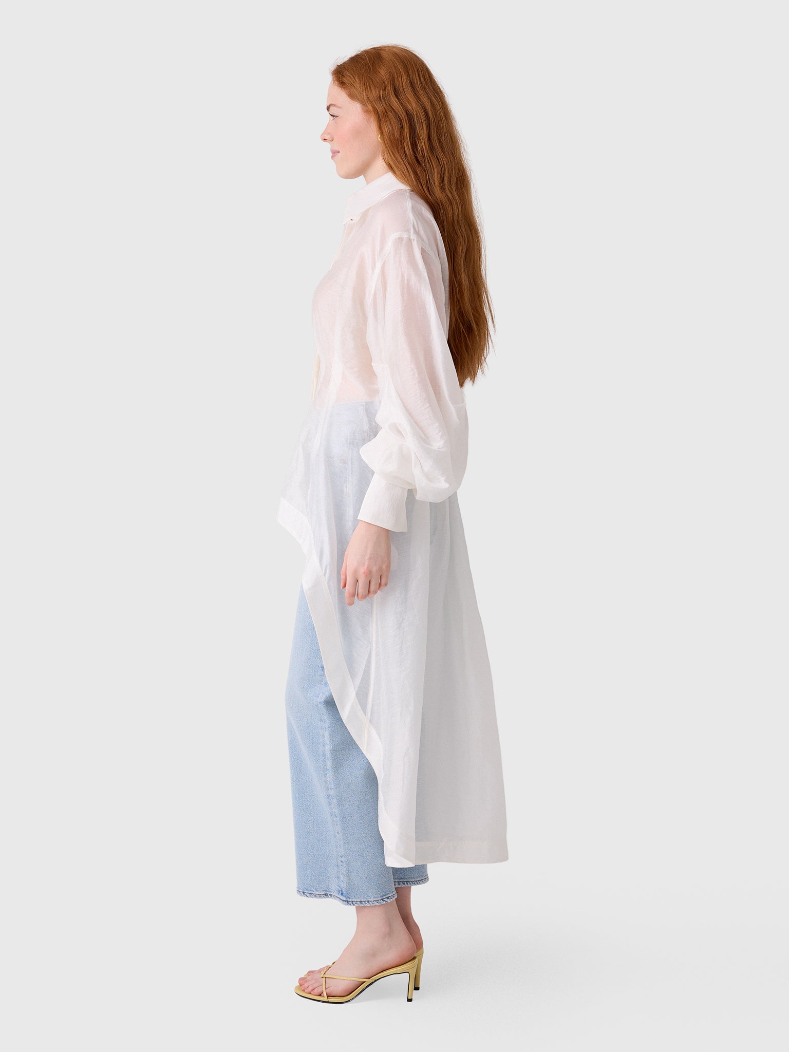AJE Women's Murphie Long Shirt - Saint Bernard