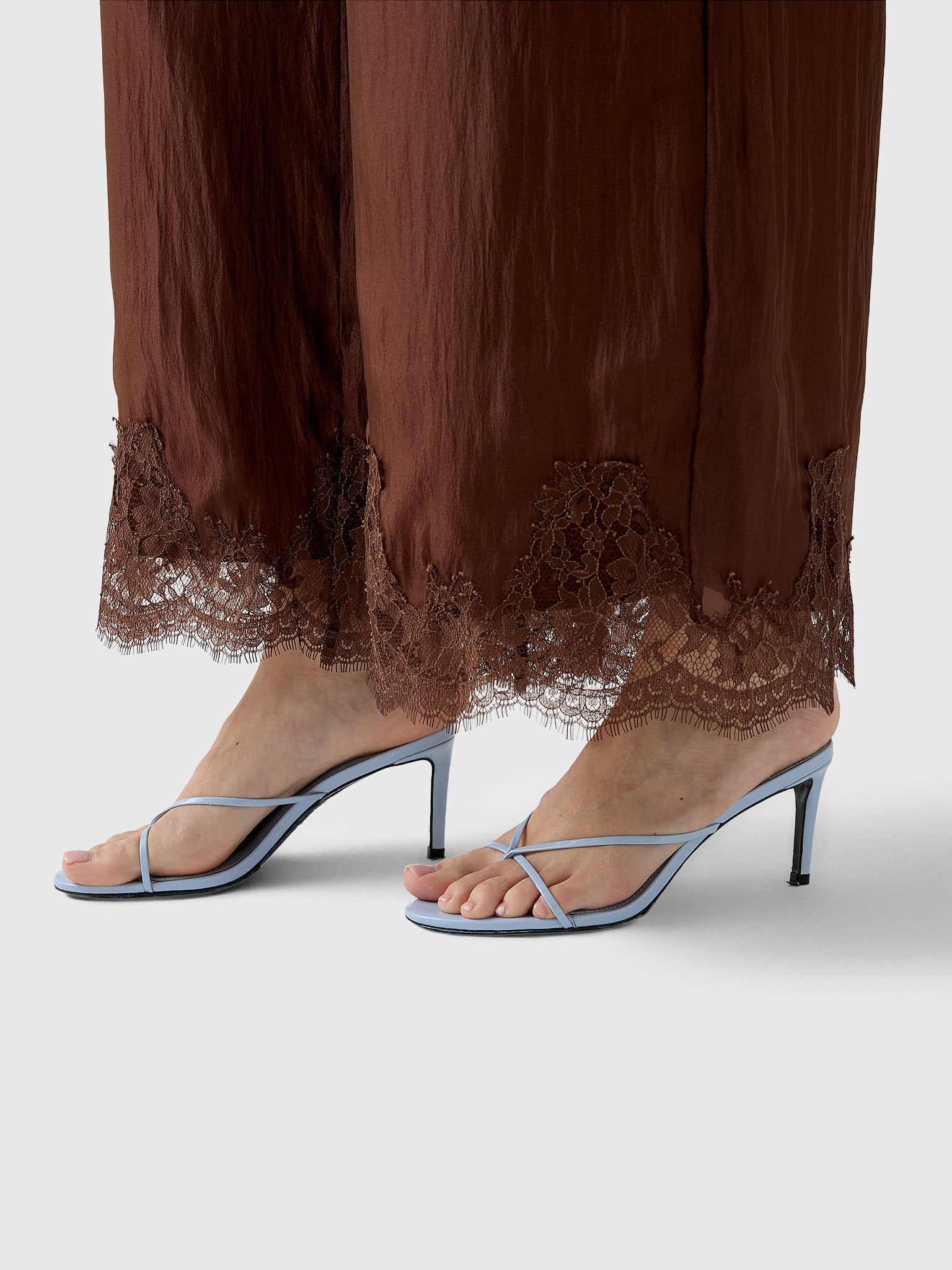 AJE Women's Ophelia Lace Pant - Saint Bernard