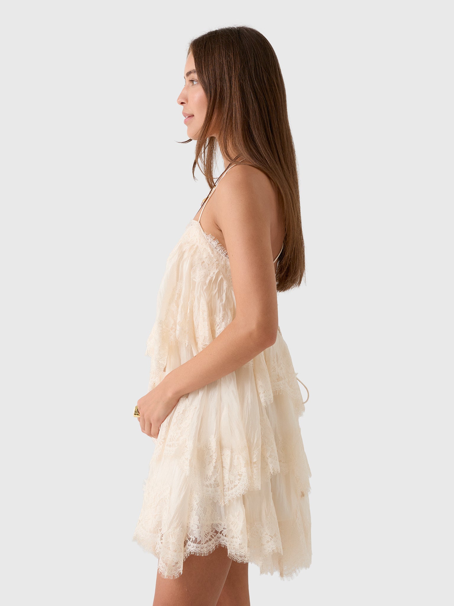 AJE Women's Ophelia Lace Mini Dress – Saint Bernard
