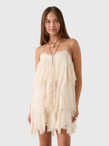 AJE Women's Ophelia Lace Mini Dress - Saint Bernard