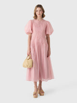 AJE Women's Ophelia Lace Midi Dress - Saint Bernard