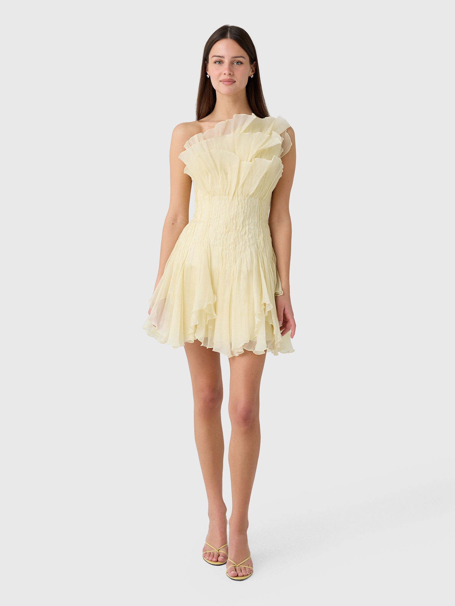 AJE Women's Nisha Mini Dress - Saint Bernard