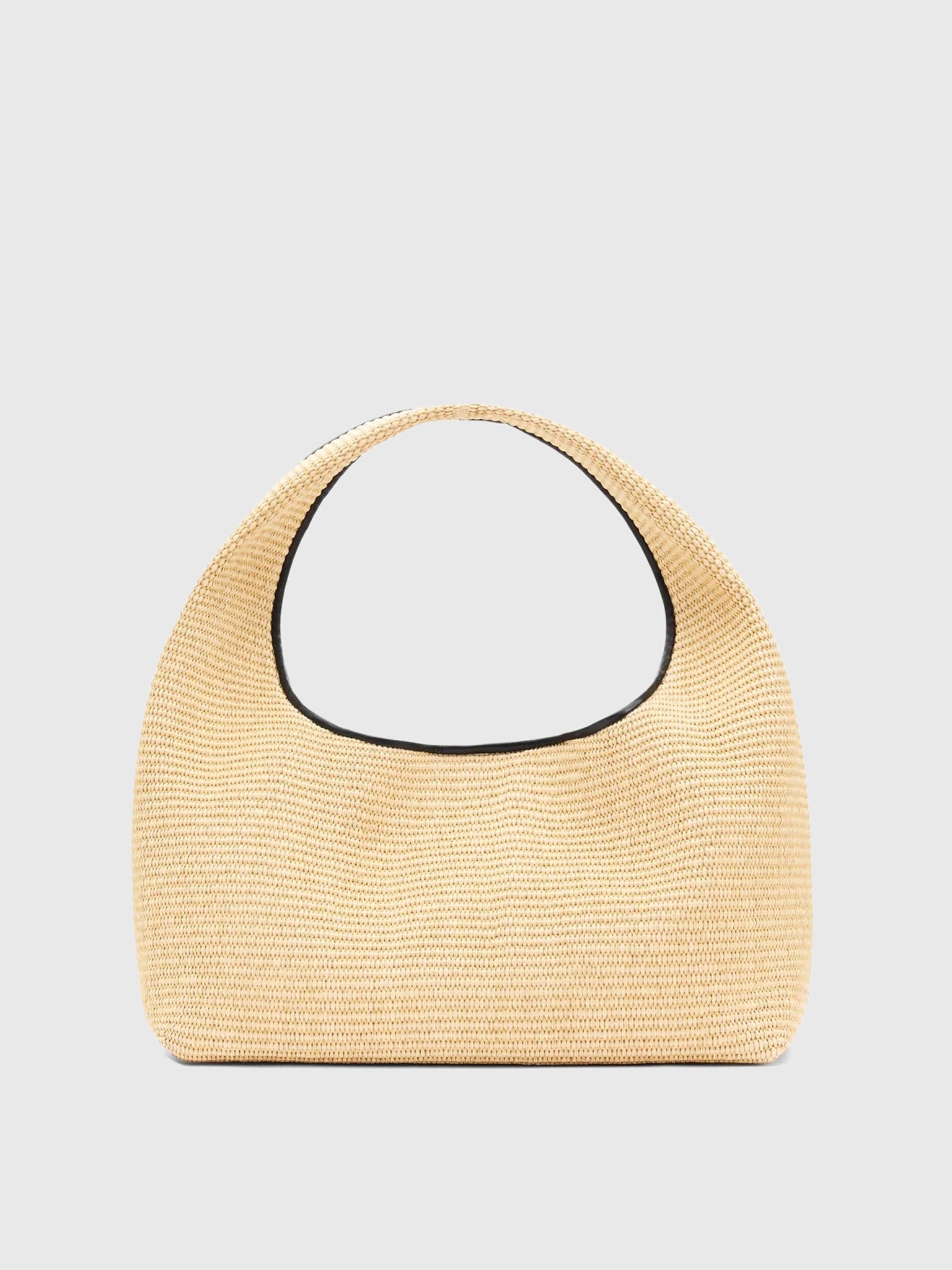 Rylan Blake Raffia Hobo Tote - Saint Bernard