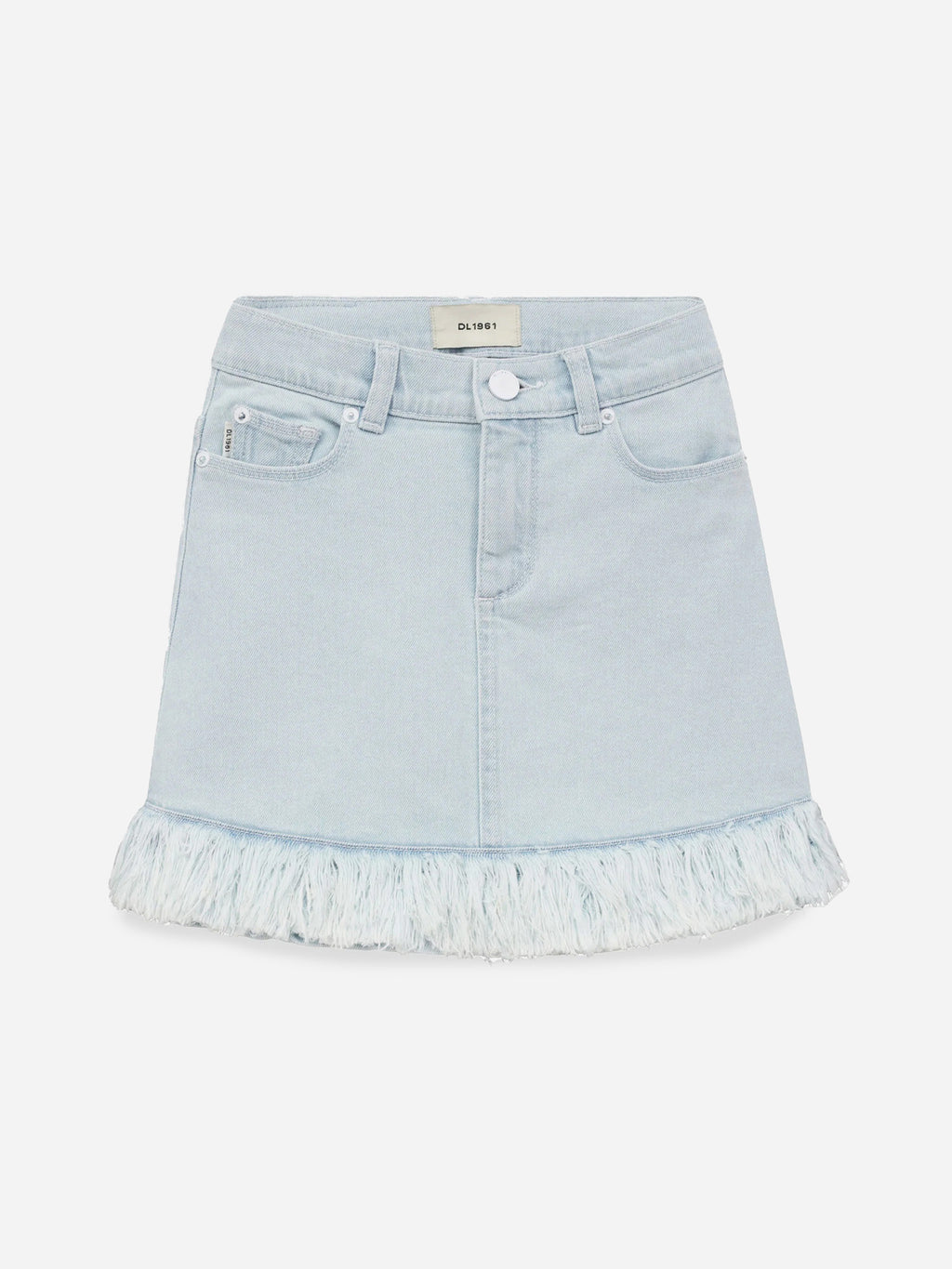 DL1961 Girls' Jenny Mini Jean Skirt - Saint Bernard