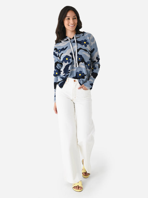 J Society Women's Camo Daisy Hoodie