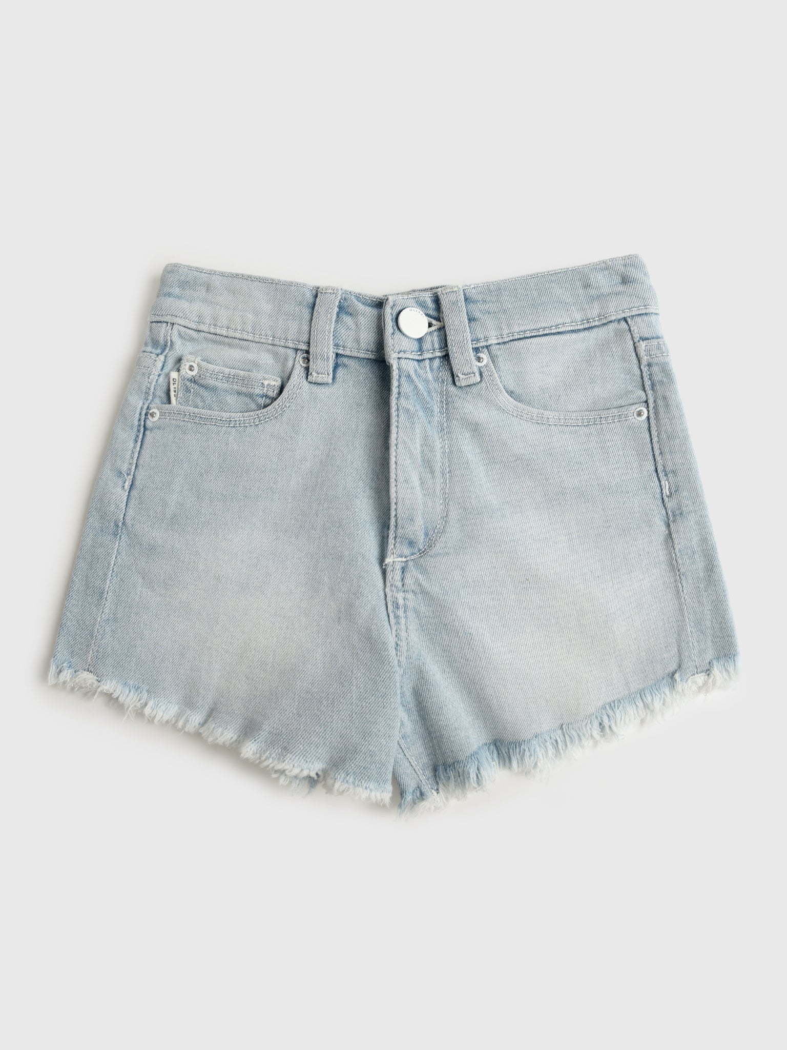 DL1961 Girls' High Rise Lucy Short - Saint Bernard
