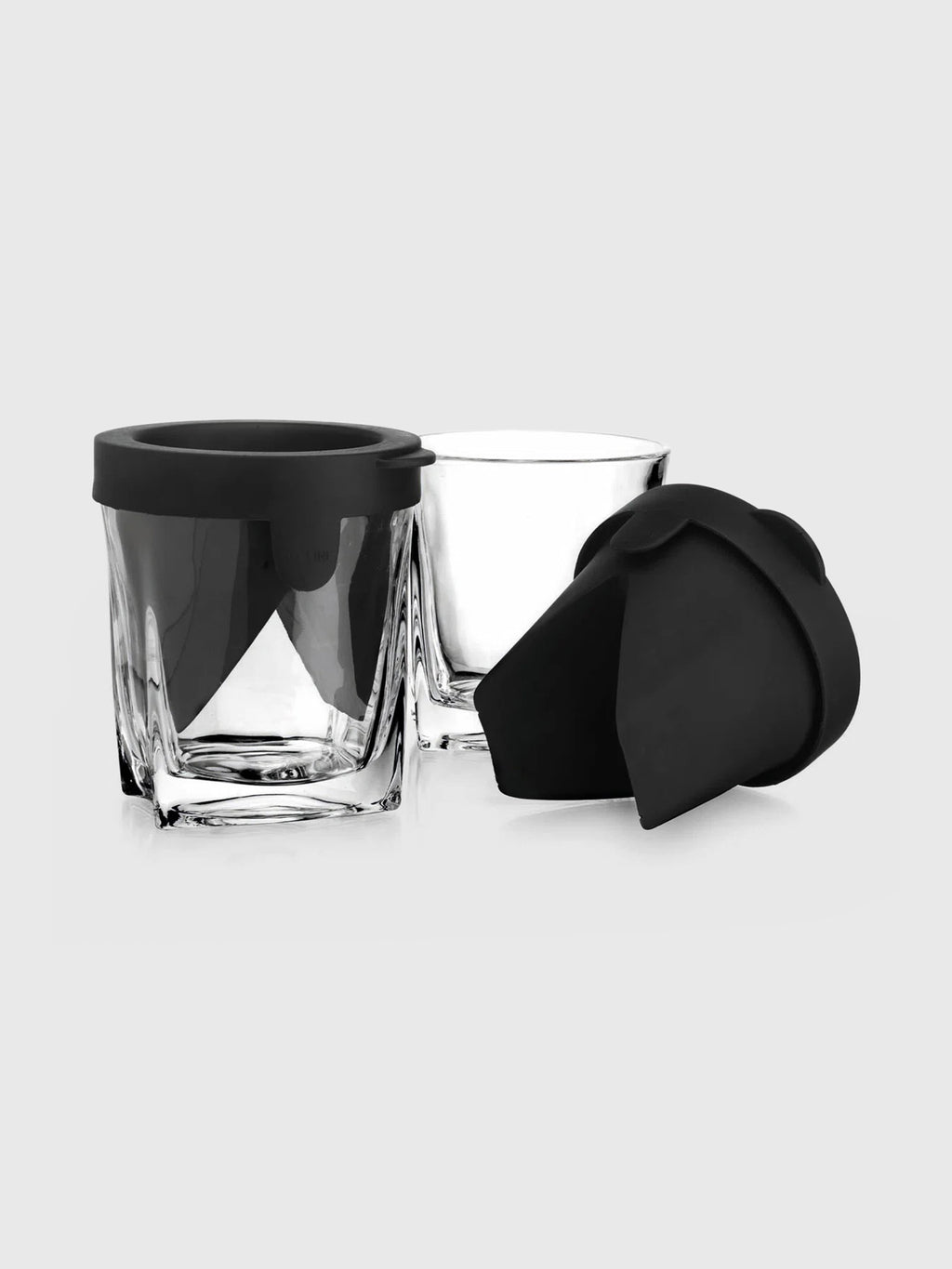 Godinger Whiskey Glass + Glacier Mold Set - Saint Bernard