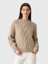 Jenni Kayne Women's Tove Crewneck Sweater - Saint Bernard