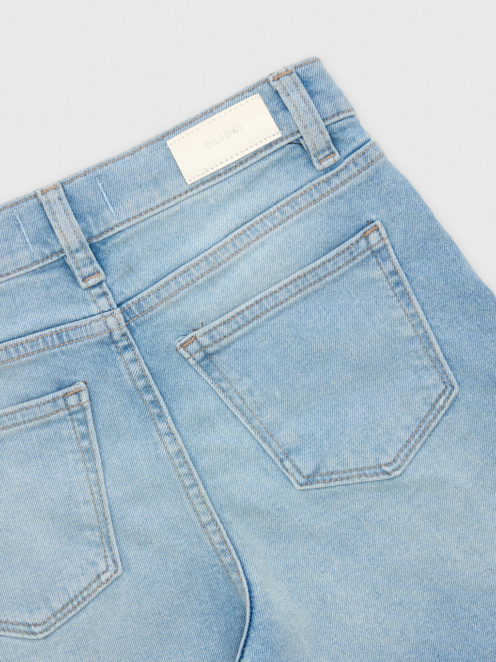DL1961 Girls' Lily Wide Leg Jean - Saint Bernard