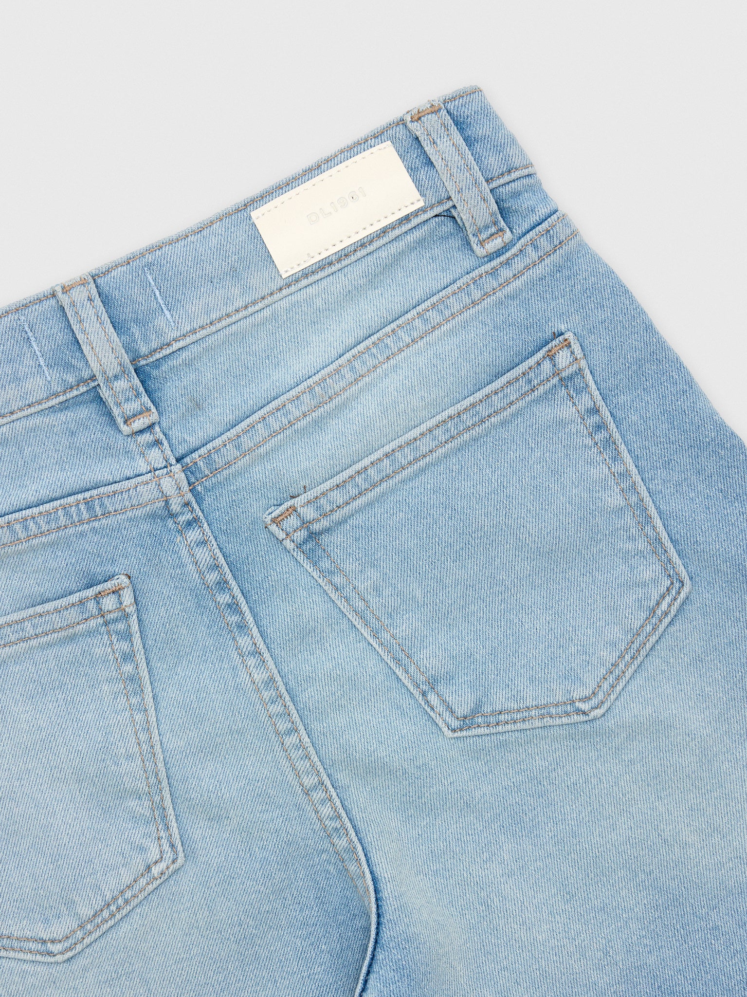 DL1961 Girls' Lily Wide Leg Jean - Saint Bernard