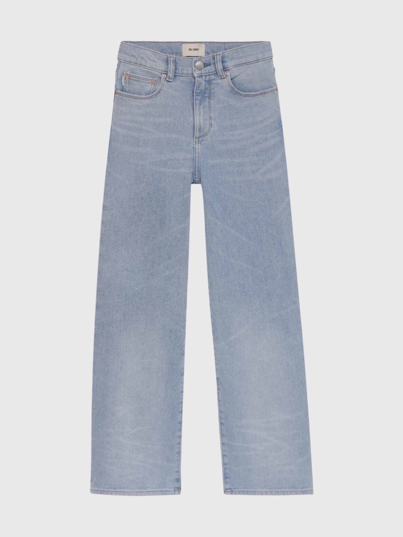 DL1961 Girls' Lily Wide Leg Jean - Saint Bernard
