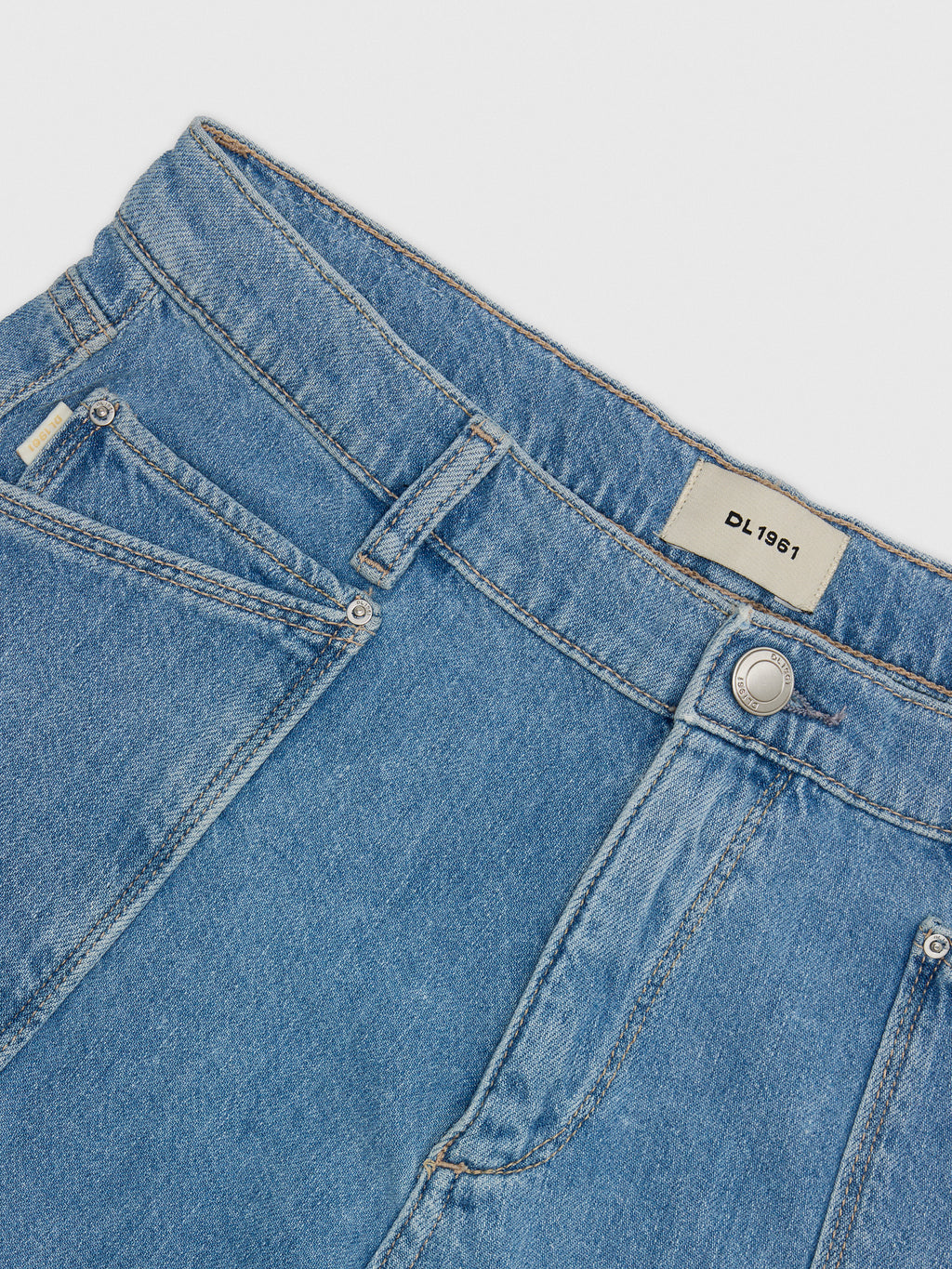 DL1961 Girls' Lily Wide Leg Jean - Saint Bernard