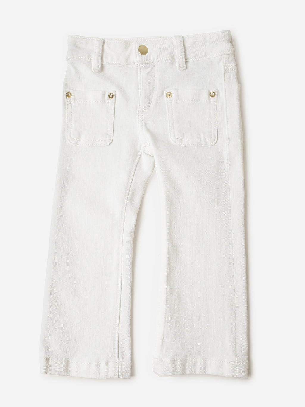 DL1961 Toddler Girls' Claire High Rise Bootcut Jean - Saint Bernard