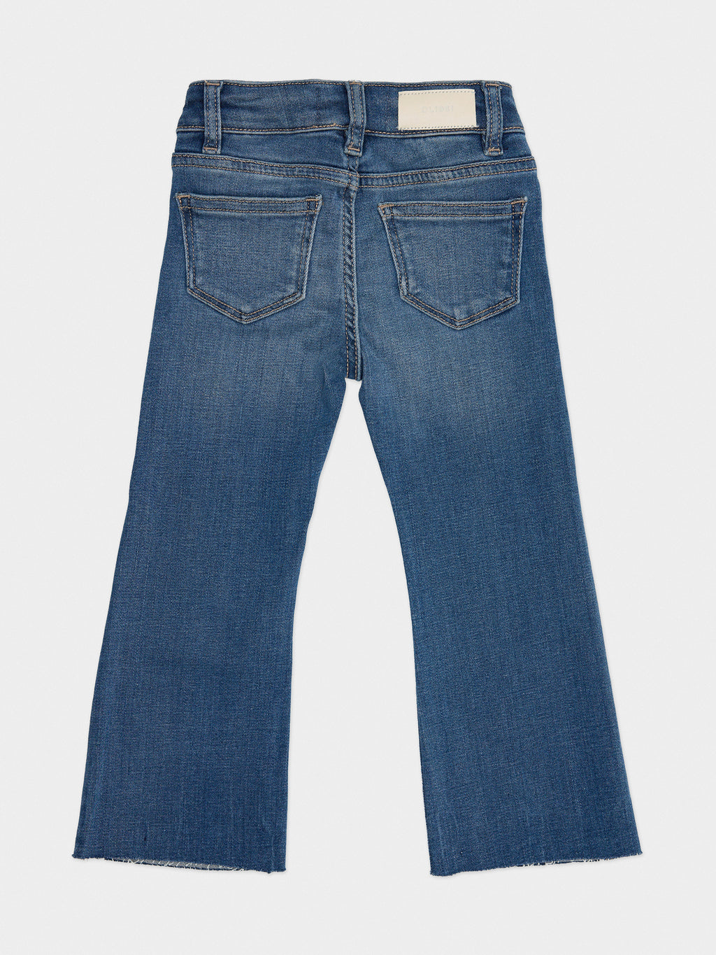 DL1961 Toddler Girls' Claire High Rise Bootcut Jean - Saint Bernard