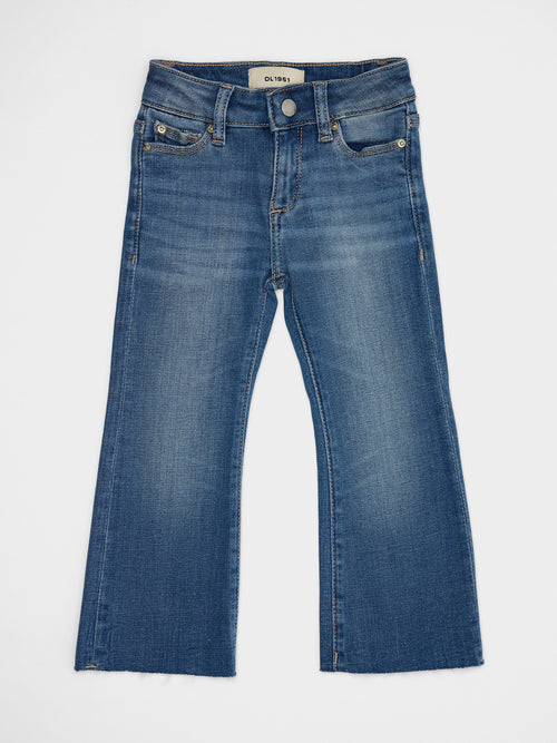DL1961 Toddler Girls' Claire High Rise Bootcut Jean
