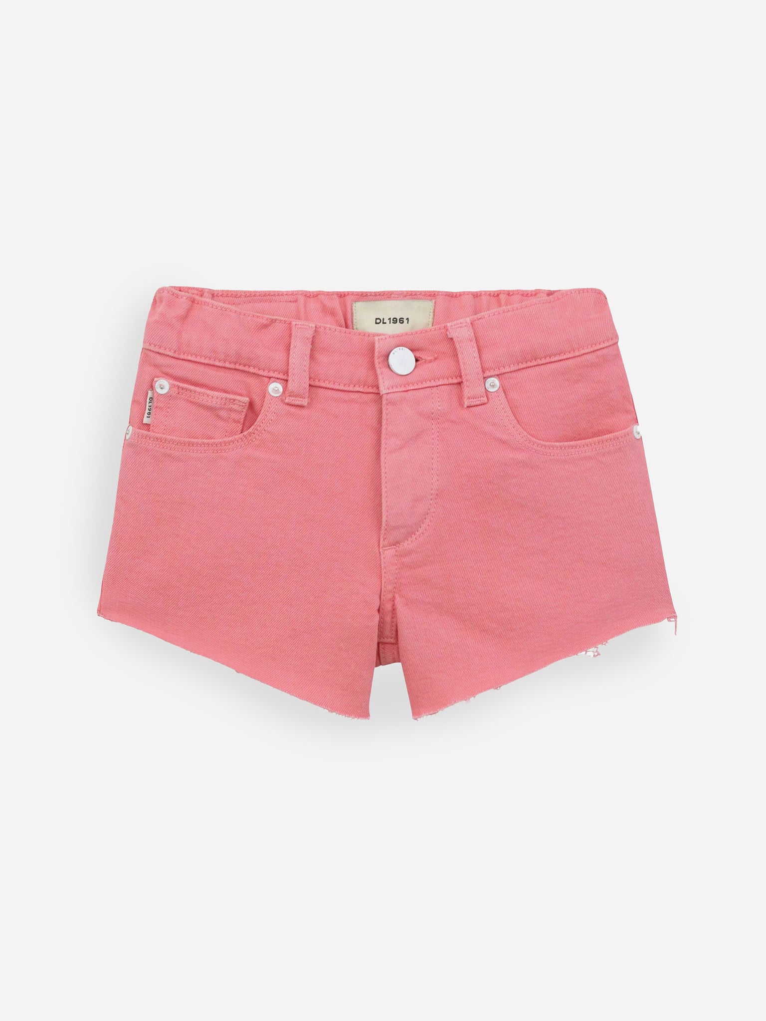 DL1961 Toddler Girls' Lucy Cut Off Short - Saint Bernard