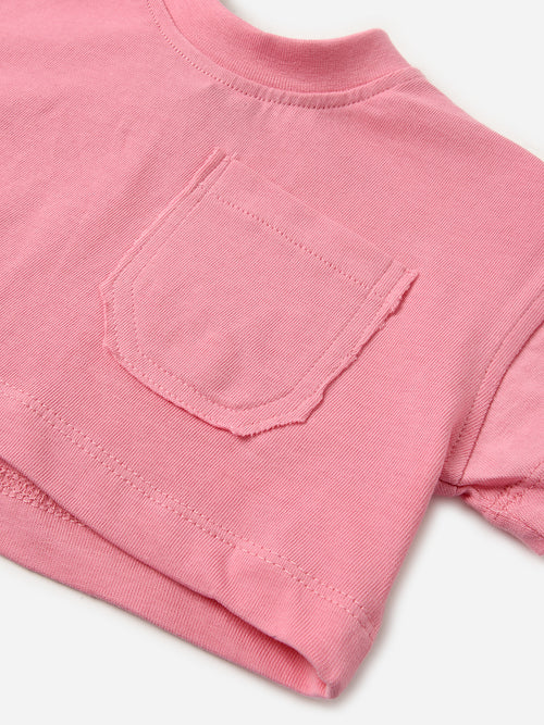 DL1961 Toddler Girls' Short Sleeve Tee