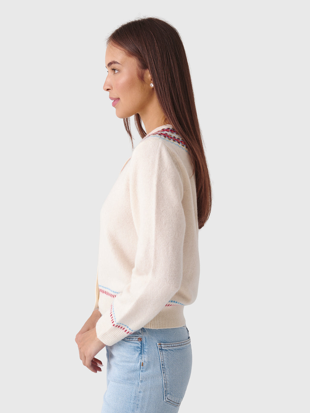 DÔEN Women's Olympe Cardigan - Saint Bernard