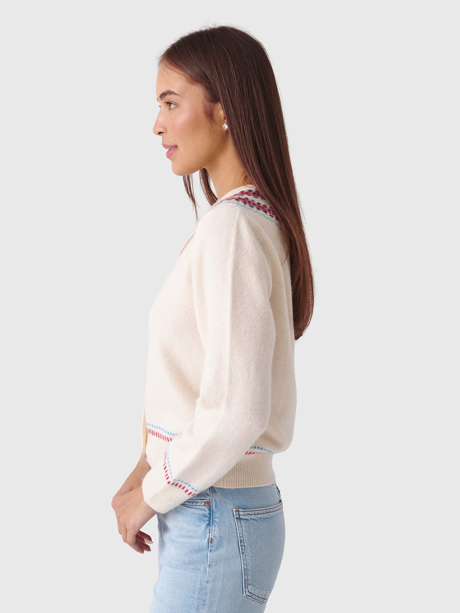 DÔEN Women's Olympe Cardigan - Saint Bernard
