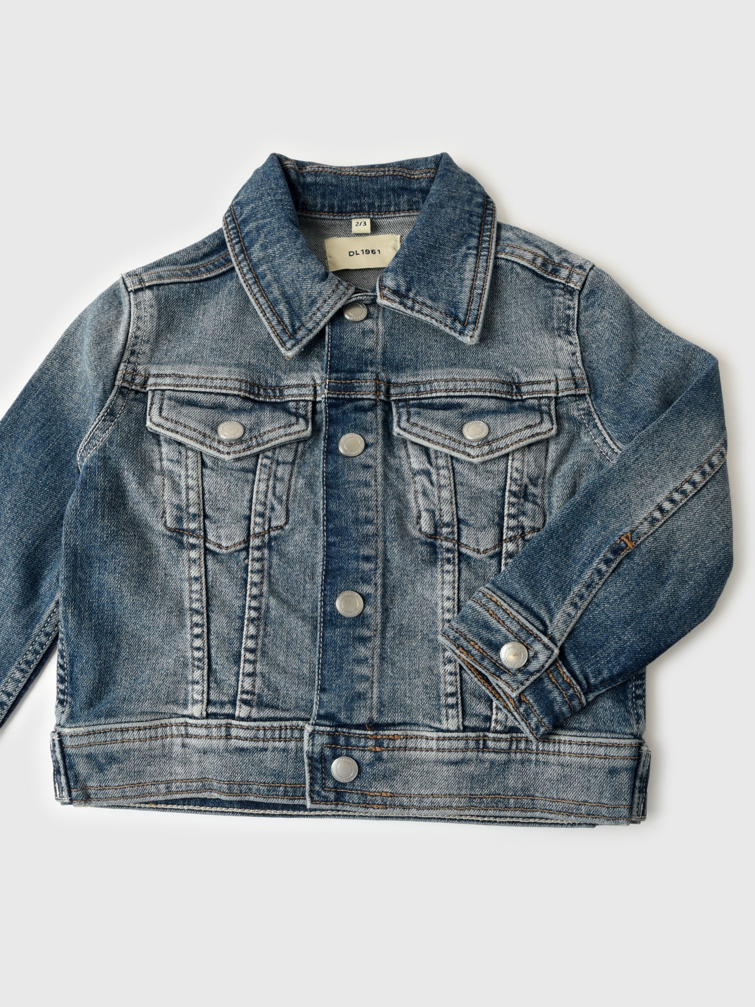 DL1961 Toddler Girls' Manning Jacket - Saint Bernard