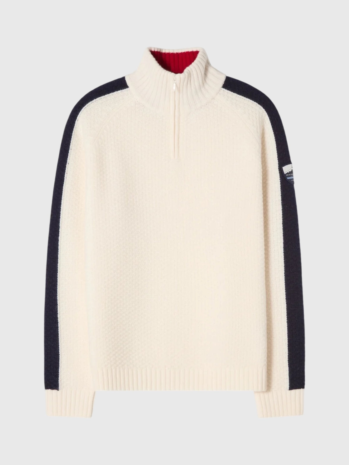 We Norwegians Men's Kikut Zip-Up Sweater - Saint Bernard