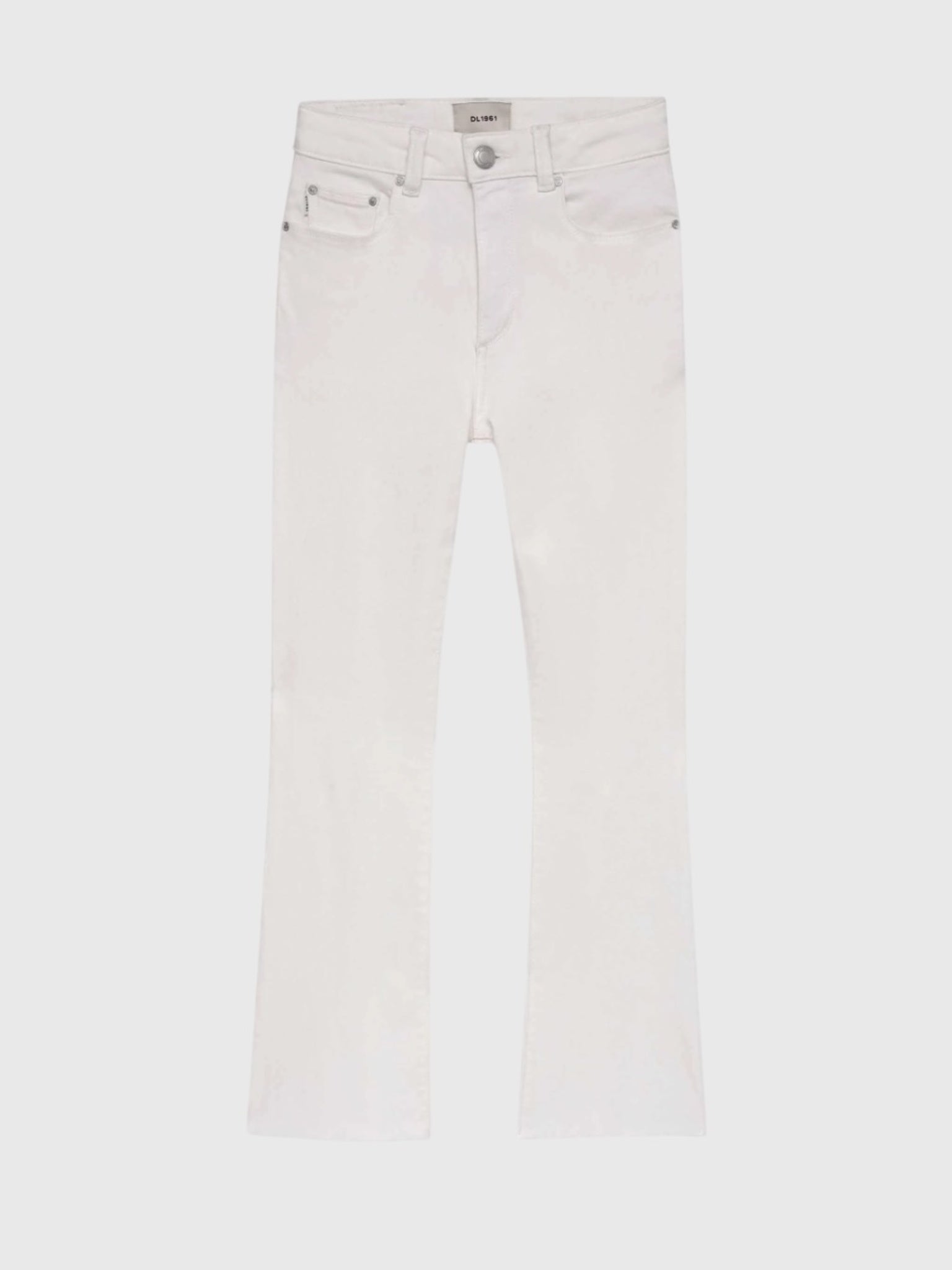 DL1961 Toddler Girls' Claire Boot Crop Jean - Saint Bernard