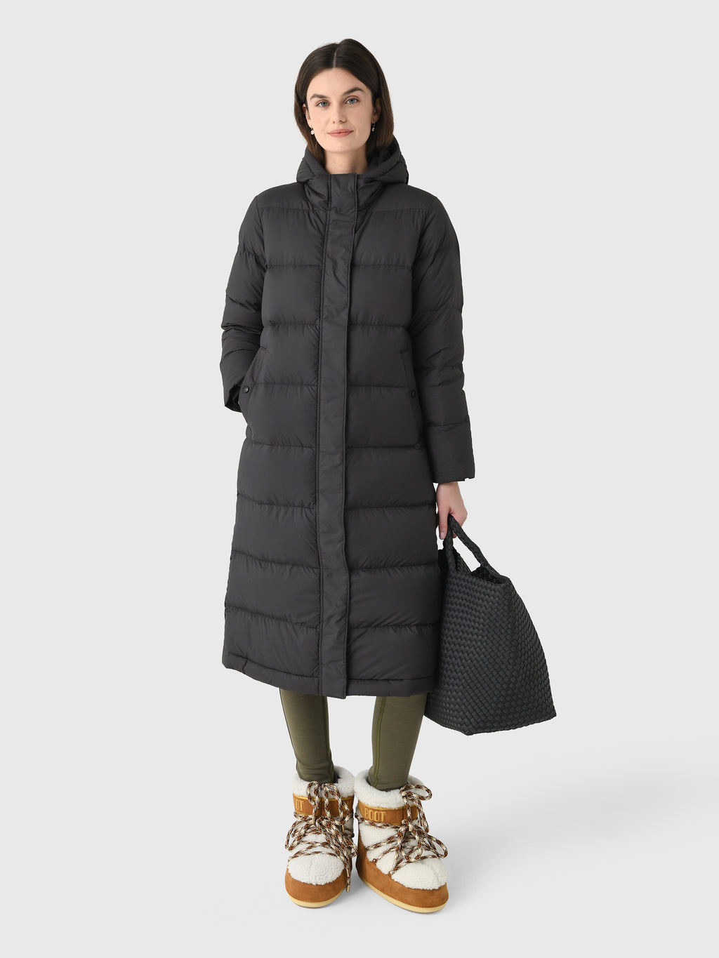 Patagonia Women's Silent Down Long Parka - Saint Bernard