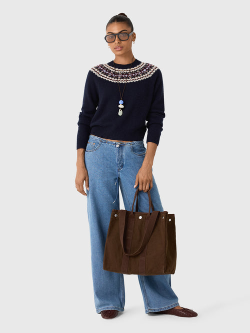 DÔEN Women's Boniface Cashmere Sweater