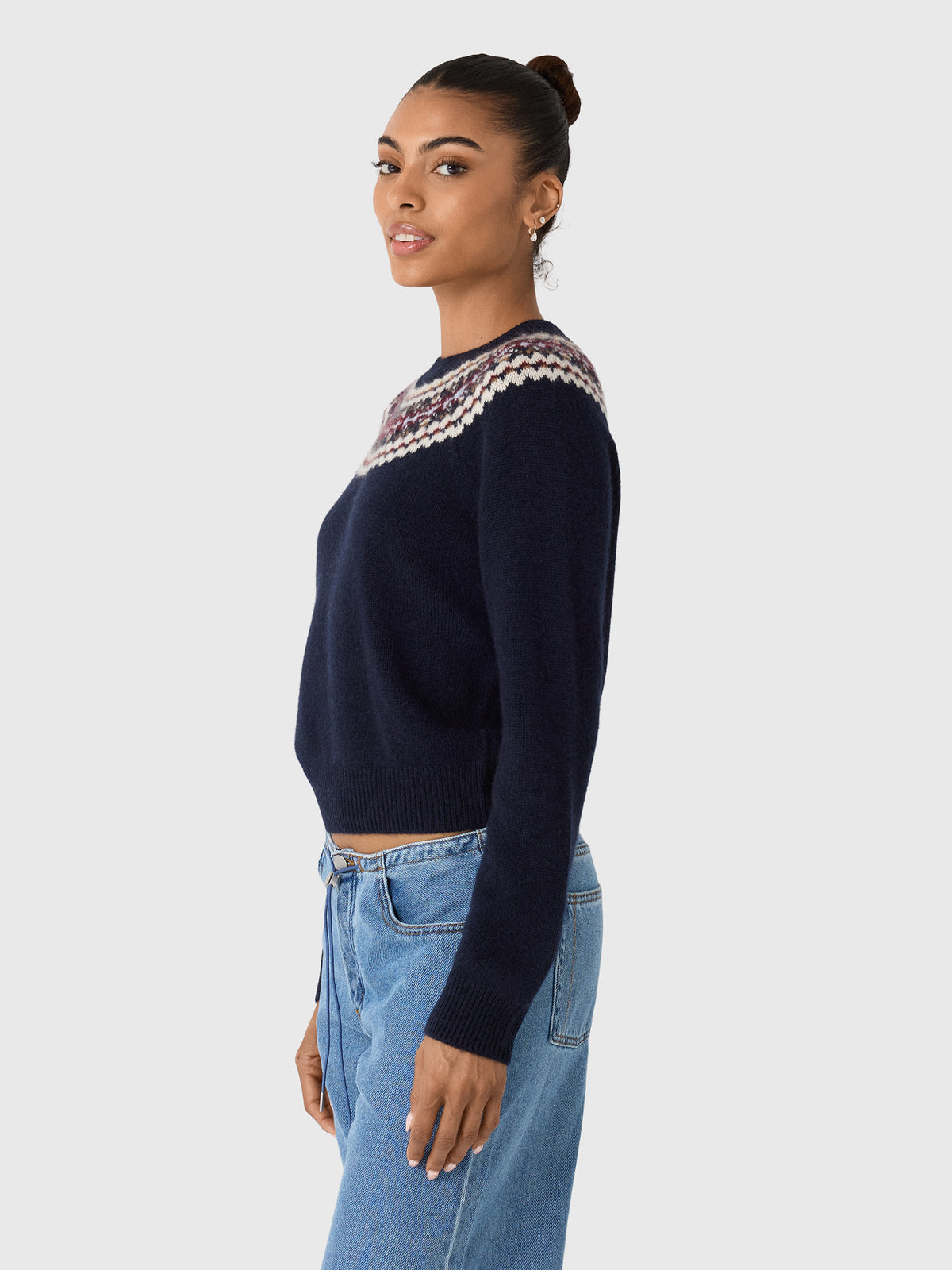 DÔEN Women's Boniface Cashmere Sweater - Saint Bernard