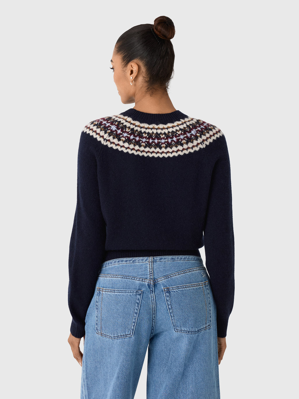 DÔEN Women's Boniface Cashmere Sweater - Saint Bernard