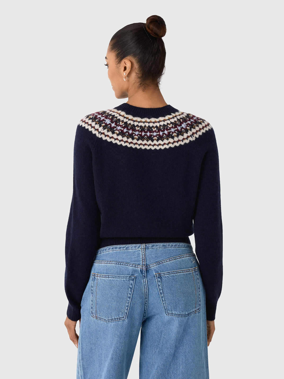 DÔEN Women's Boniface Cashmere Sweater - Saint Bernard