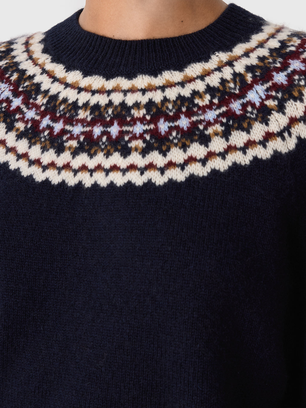 DÔEN Women's Boniface Cashmere Sweater - Saint Bernard