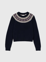 DÔEN Women's Boniface Cashmere Sweater - Saint Bernard