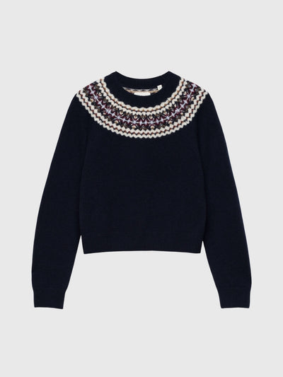 DÔEN Women's Boniface Cashmere Sweater - Saint Bernard