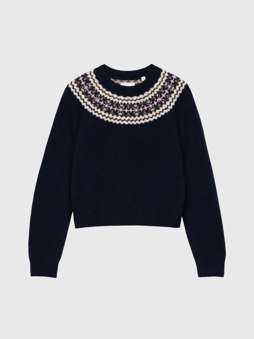 DÔEN Women's Boniface Cashmere Sweater - Saint Bernard