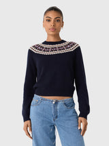 DÔEN Women's Boniface Cashmere Sweater - Saint Bernard