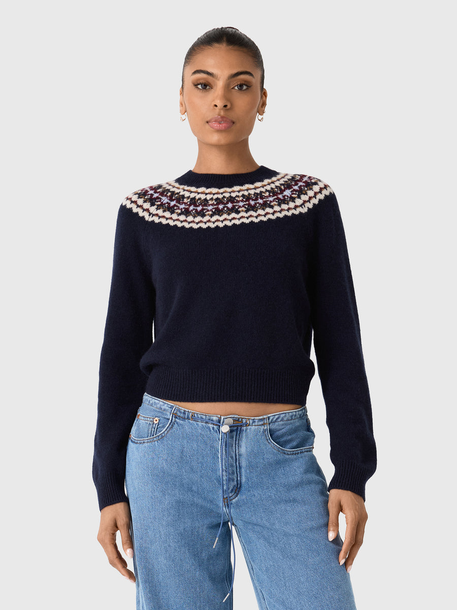 DÔEN Women's Boniface Cashmere Sweater - Saint Bernard