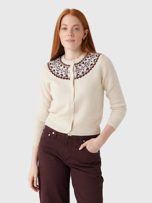 DÔEN Women's Olympe Cashmere Cardigan
