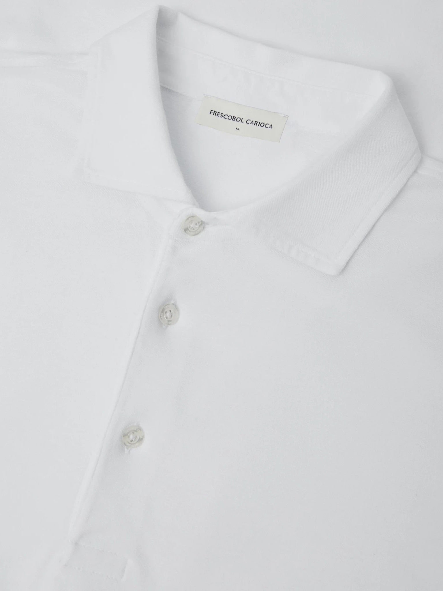 Frescobol Carioca Men's Luca Cotton Piqué Polo - Saint Bernard