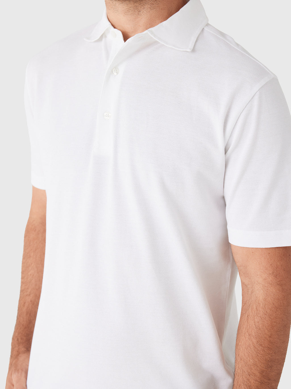 Frescobol Carioca Men's Luca Cotton Piqué Polo - Saint Bernard