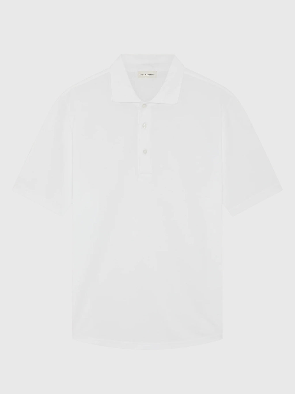 Frescobol Carioca Men's Luca Cotton Piqué Polo - Saint Bernard