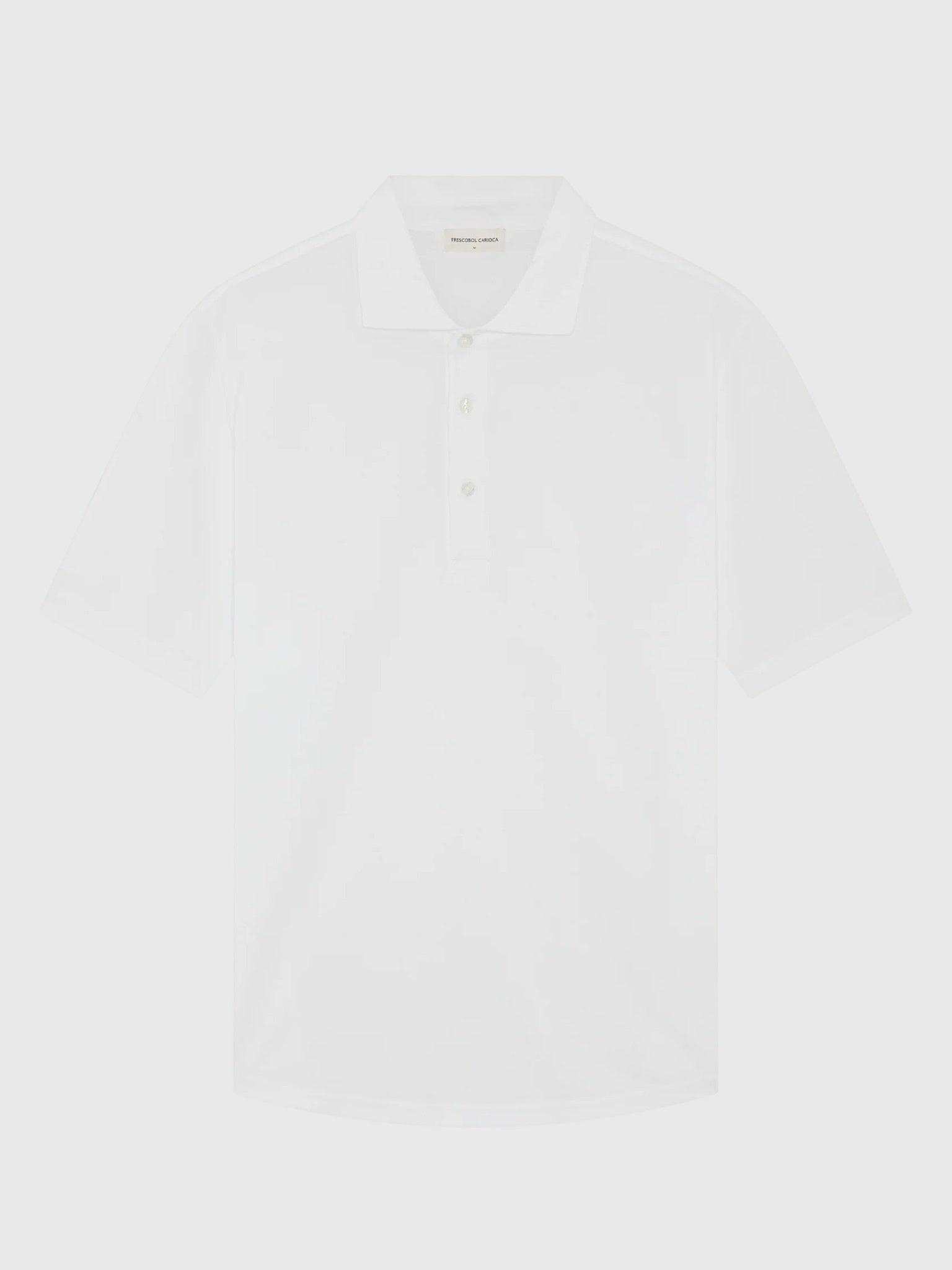 Frescobol Carioca Men's Luca Cotton Piqué Polo - Saint Bernard