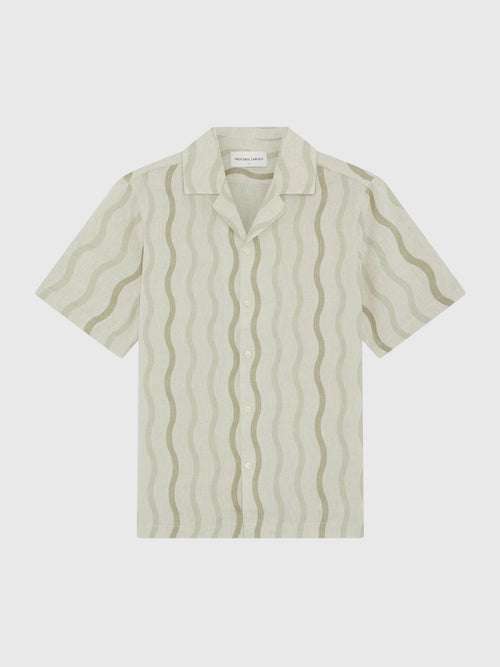 Frescobol Carioca Men's Roberto Linen Shirt