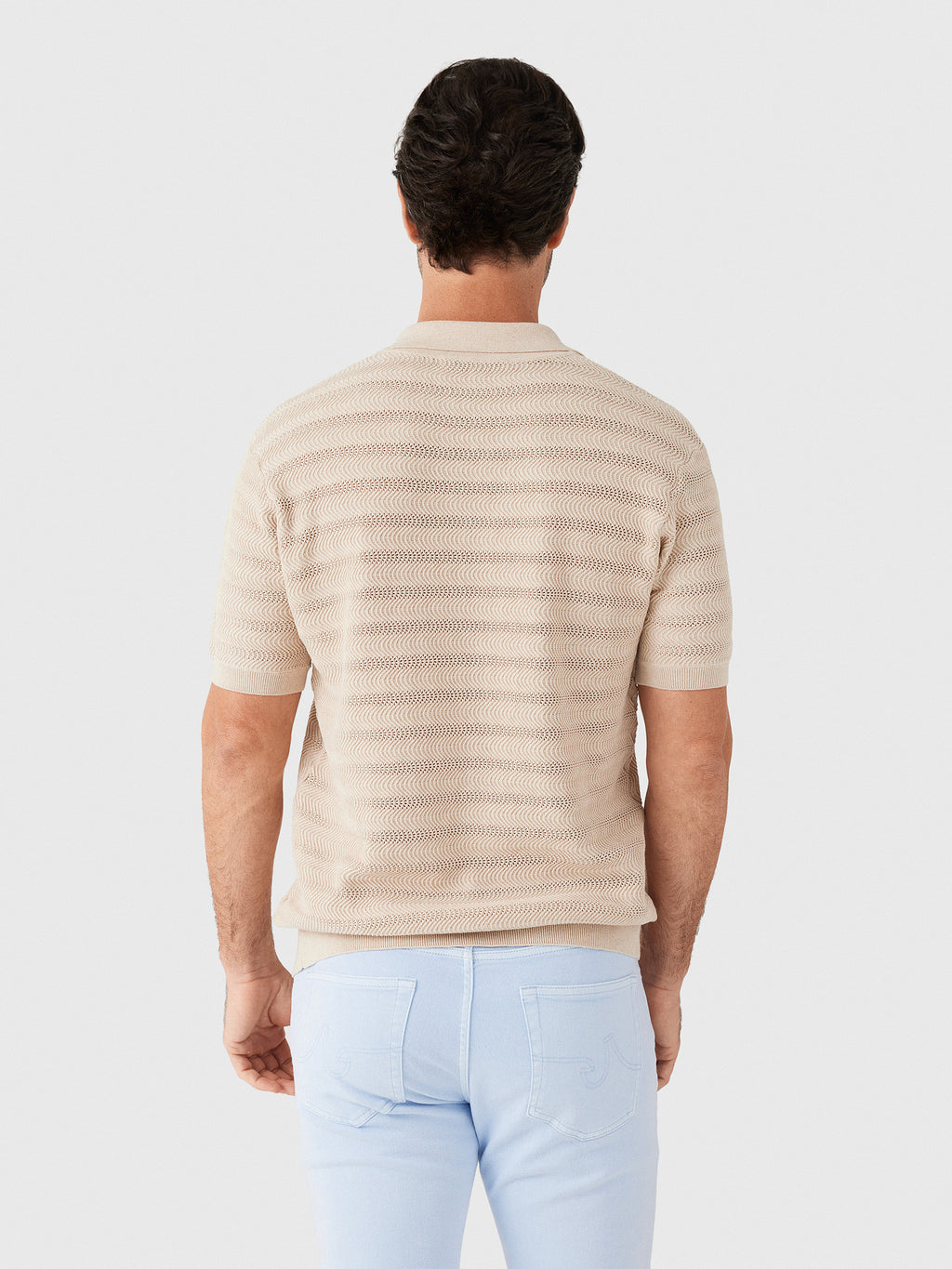 Frescobol Carioca Men's Rino Cotton Polo - Saint Bernard