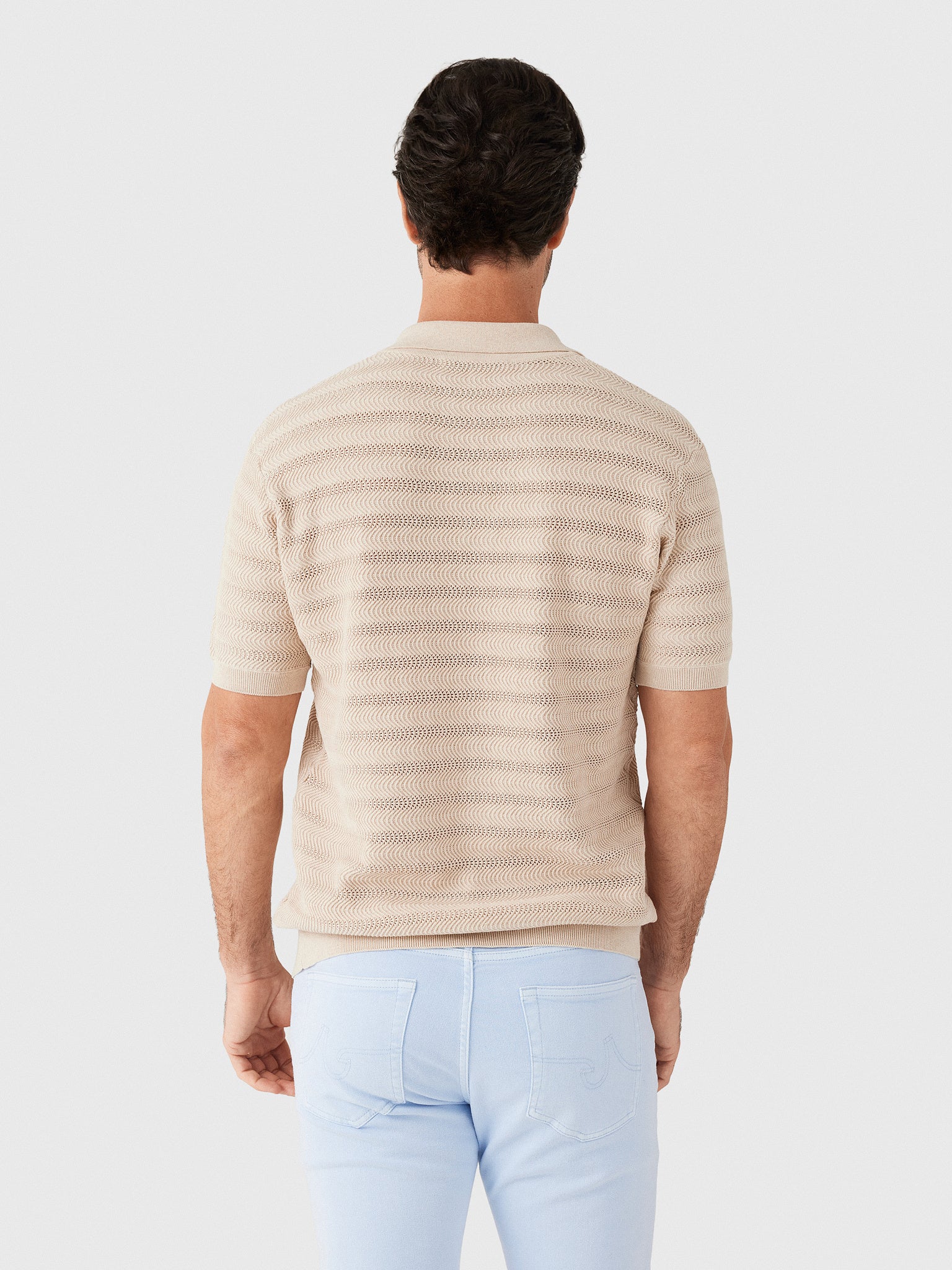Frescobol Carioca Men's Rino Cotton Polo - Saint Bernard