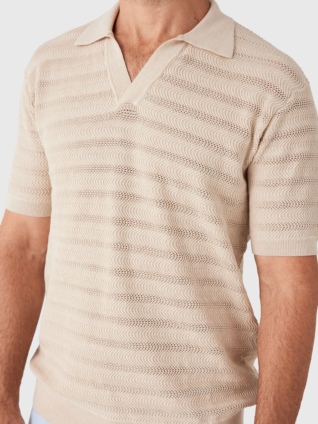 Frescobol Carioca Men's Rino Cotton Polo - Saint Bernard