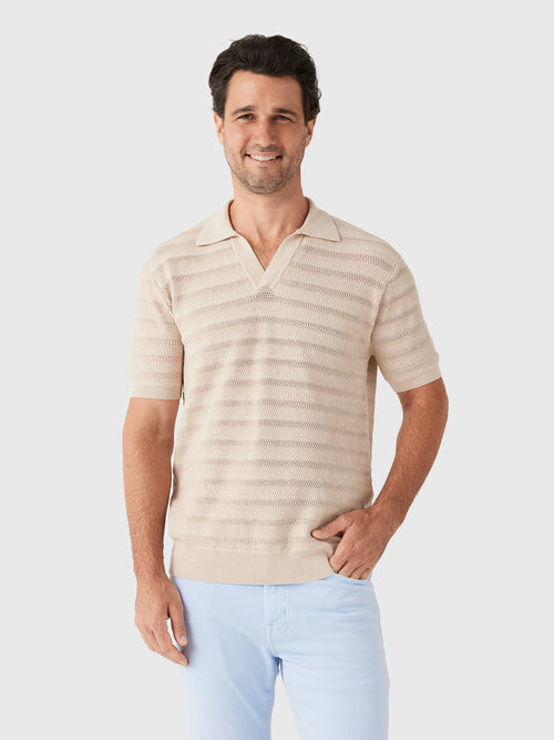 Frescobol Carioca Men's Rino Cotton Polo
