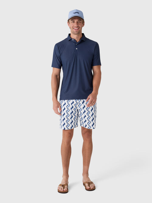 Frescobol Carioca Men's Santos Board Copa Paisley Swim Trunk