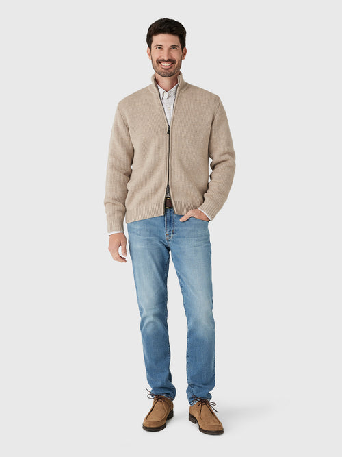 Frescobol Carioca Men's Minas Merino Wool Sweater - Saint Bernard