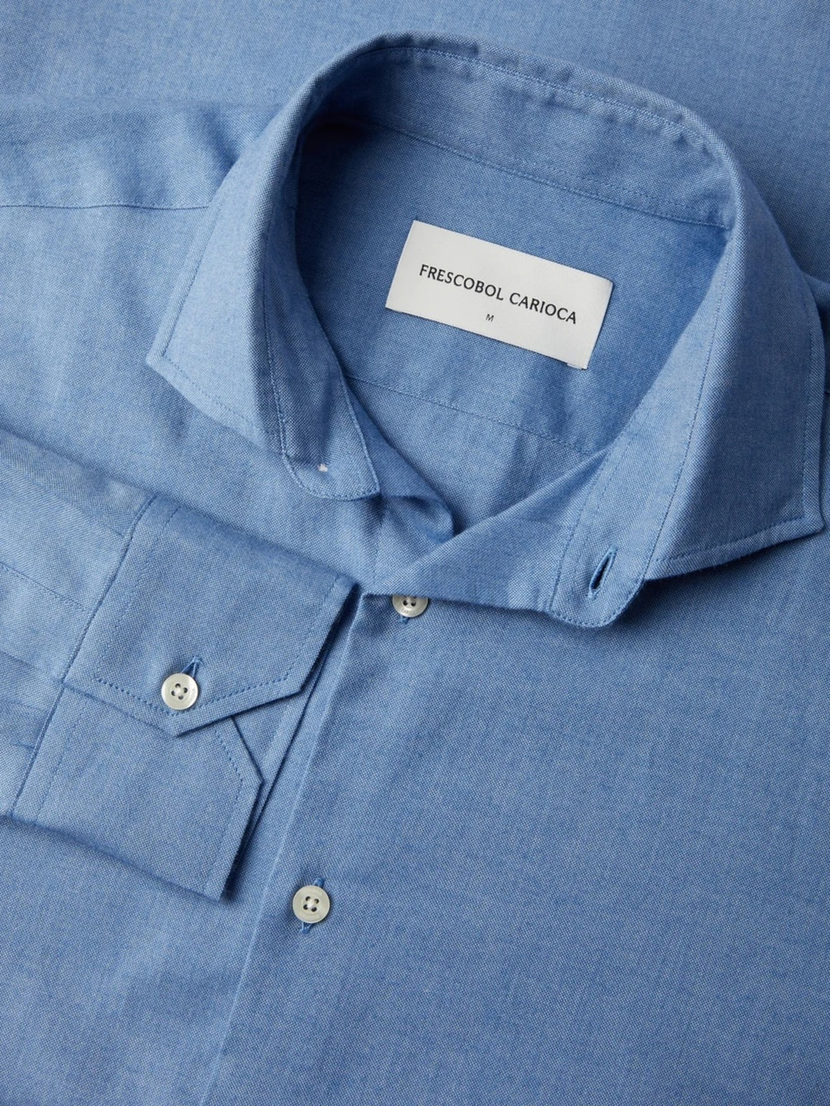 Frescobol Carioca Men's Antonio Oxford Cotton Shirt - Saint Bernard